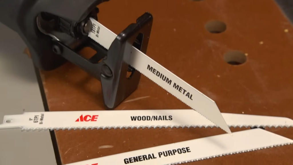 How To Change A Sawzall Blade