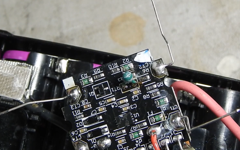 Electronic Protection System for DeWalt Batteries
